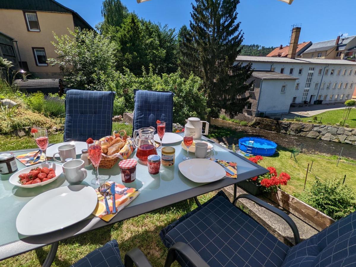 דירות סבניץ Urlaubstraum Mit Pool, Terrasse & Fluss Im Garten - Ut מראה חיצוני תמונה